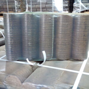 Round Wood Briquettes